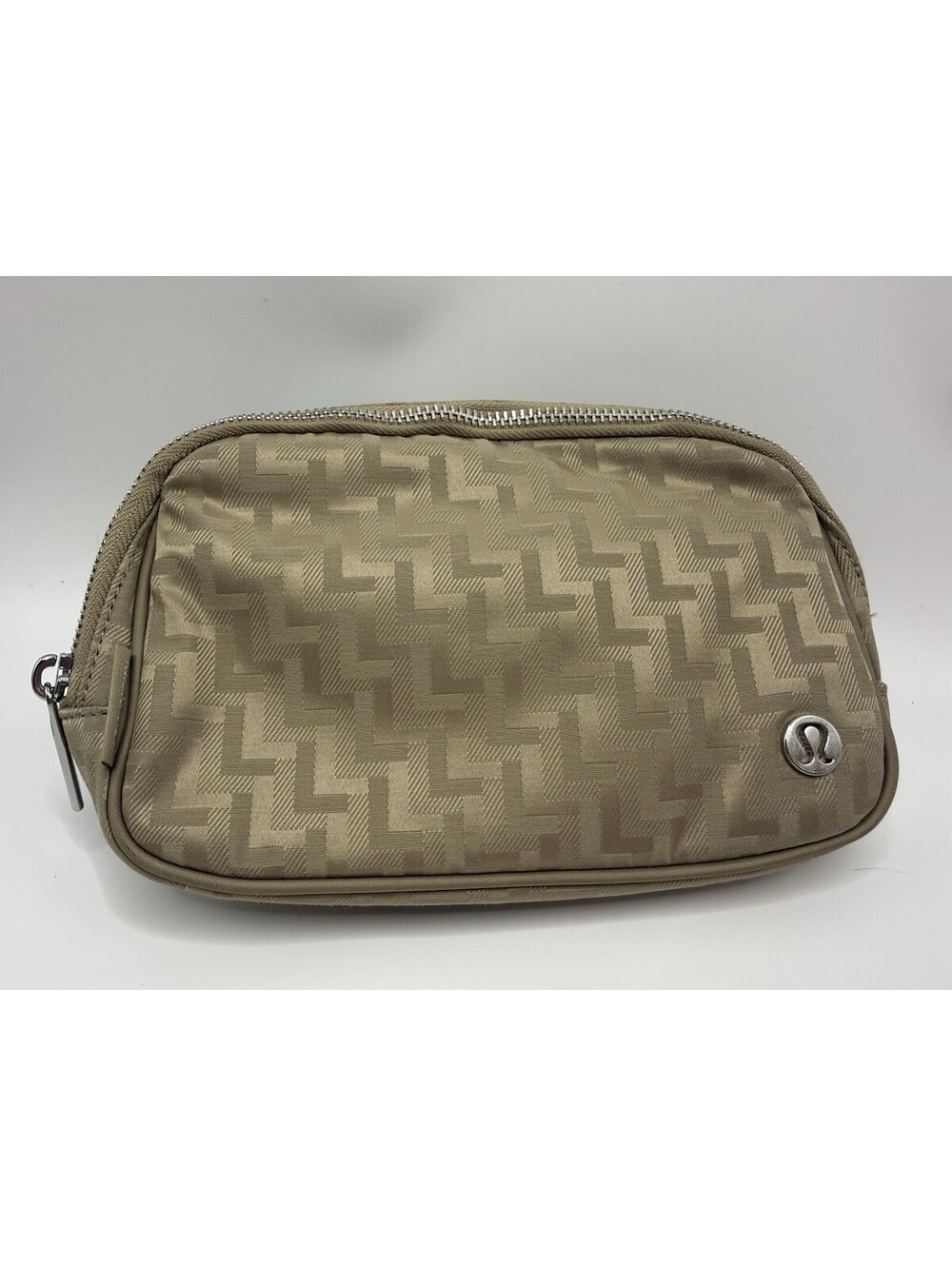 Lululemon Everywhere Belt Bag 1L Monogram Jacquard Color Sheer Oak NWT